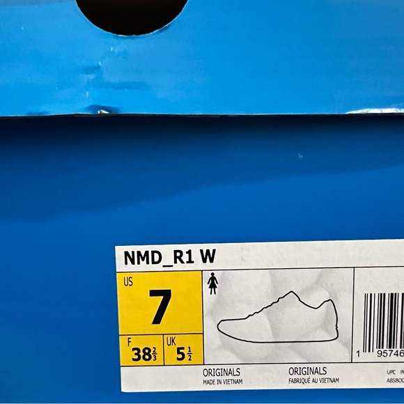 W7 Adidas NMD R1 Legacy Burgundy - Picture 8 of 9